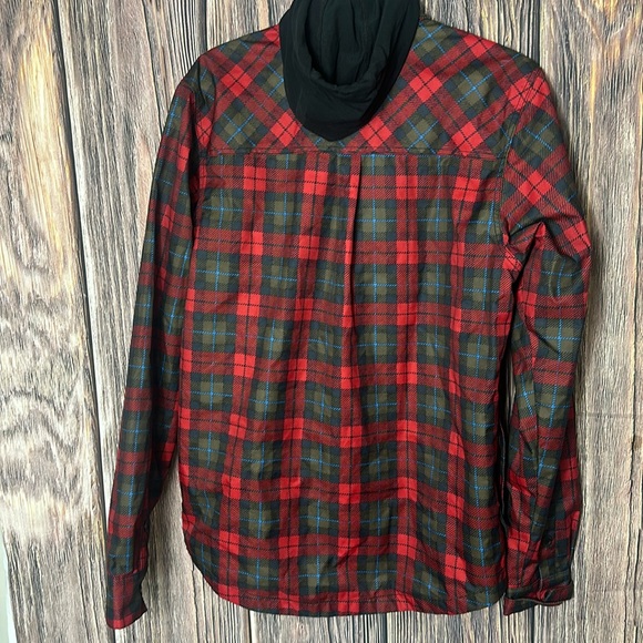 Billabong hooded lightweight windbreaker waterproof jacket men’s size small - Picture 6 of 17